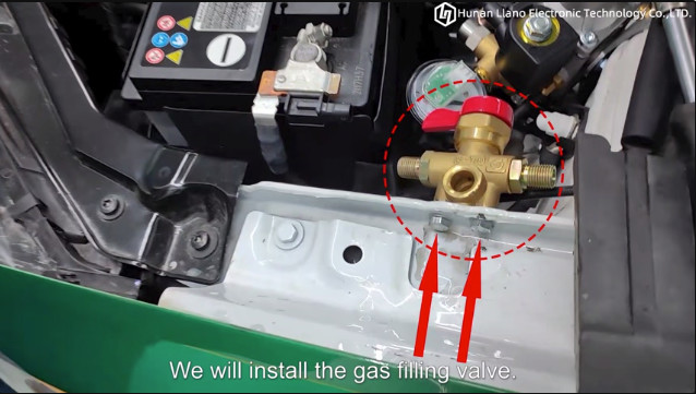 Latest company Cases about 3-3 εγκαταστήστε τη βαλβίδα πλήρωσης αερίου