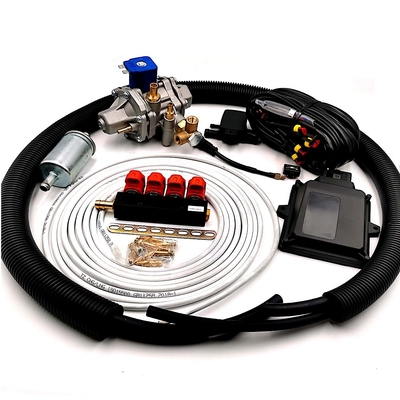 Τεσσάρων κυλίνδρων CNG μετατροπής LPG Autogas CNG συνήθειας εξαρτήσεις μετατροπής αερίου εξαρτήσεων