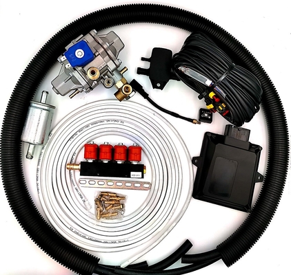 Τεσσάρων κυλίνδρων CNG μετατροπής LPG Autogas CNG συνήθειας εξαρτήσεις μετατροπής αερίου εξαρτήσεων