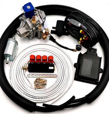 Τεσσάρων κυλίνδρων CNG μετατροπής LPG Autogas CNG συνήθειας εξαρτήσεις μετατροπής αερίου εξαρτήσεων