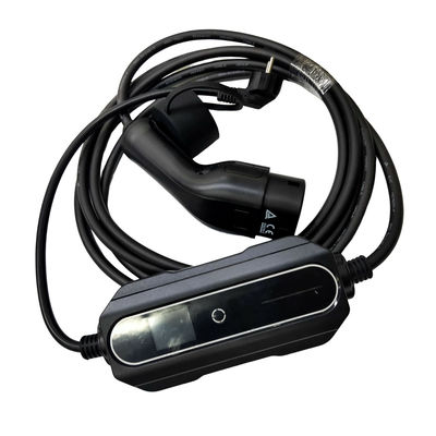 Good price IEC62196 τυποποιημένο βούλωμα στο φορητό φορτιστή 1 εναλλασσόμενο ρεύμα 16A διευθετήσιμο 3.5kw της EV φάσης σε απευθείας σύνδεση