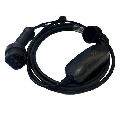 Good price Ευρωπαϊκή 1 φάση 1,0 εναλλασσόμενου ρεύματος 16A φορητός τύπος φορτιστών της EV - 2 IEC62196 σε απευθείας σύνδεση